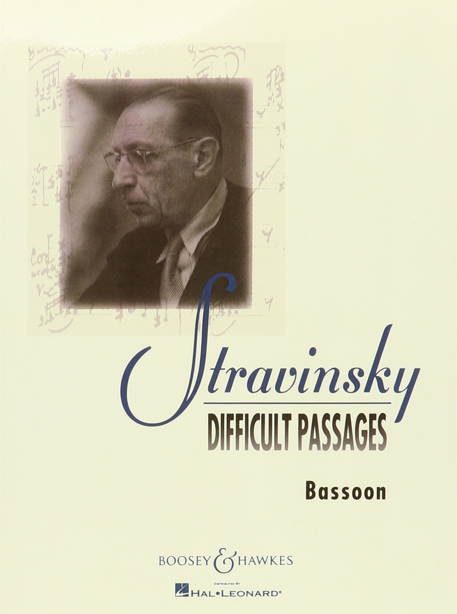 Difficult Passages Bassoon recueil de partitions pour basson complet