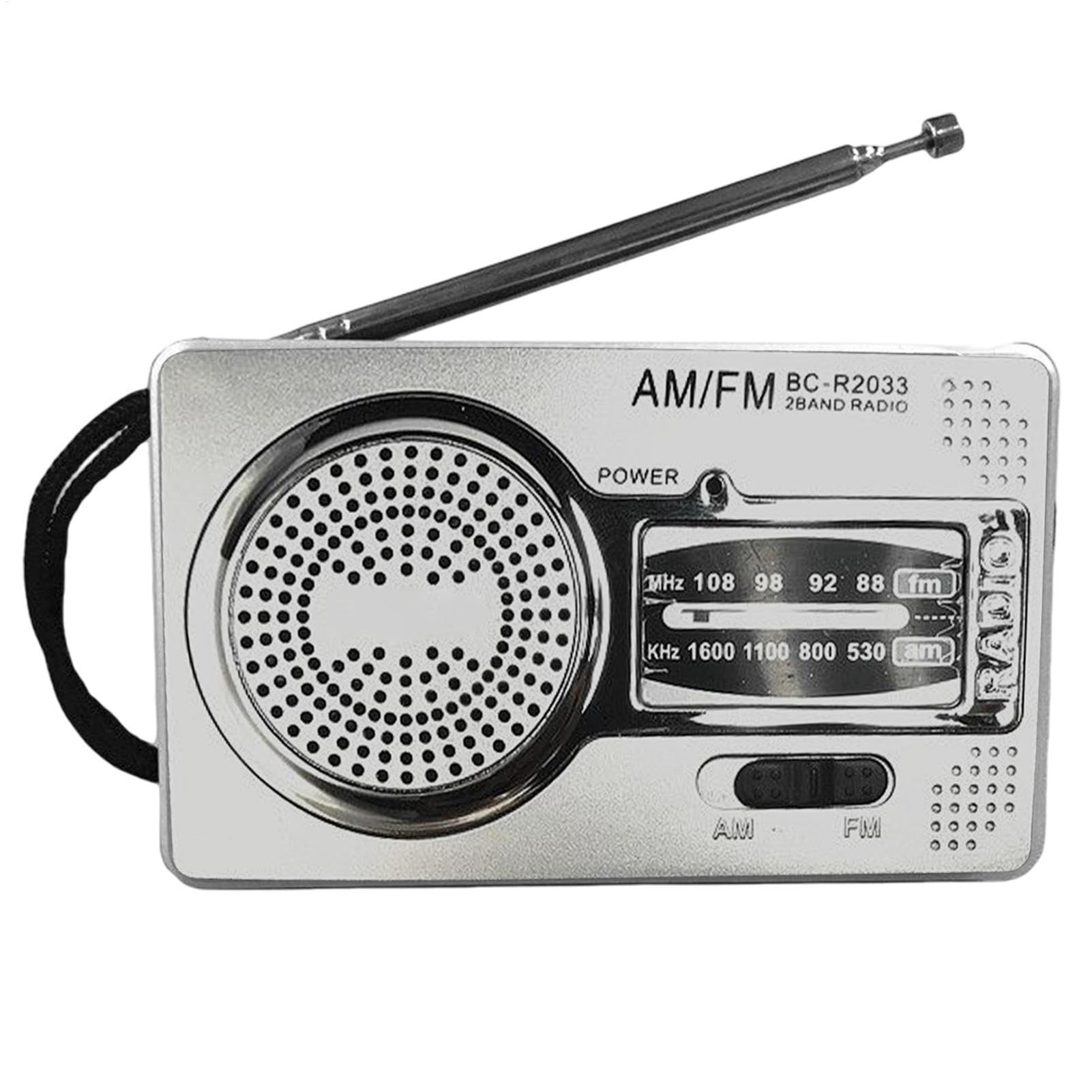 Adsfvs Radios portátiles Am FM,Radio de transistores Am FM con Pilas - Radios de transistores Am FM con Conector para Auriculares con Altavoz, Regalos Ideales para Padres, Ancianos y parientes — view 11