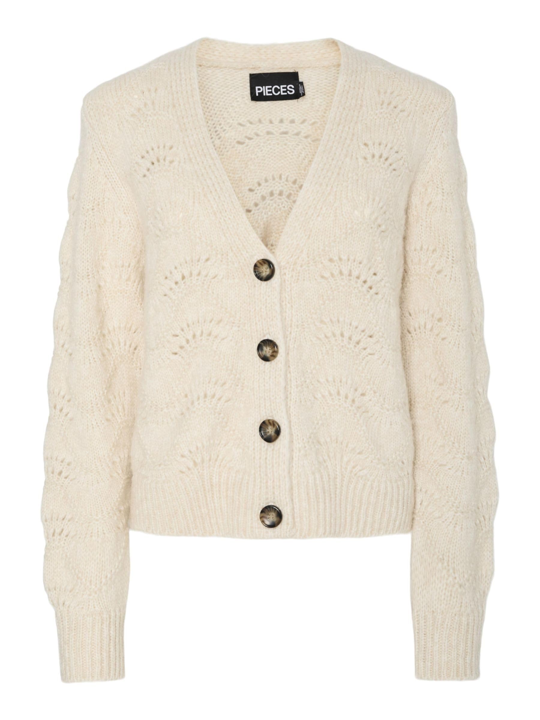 PIECES Pcbibbi Ls Knit Cardigan Noos Bc