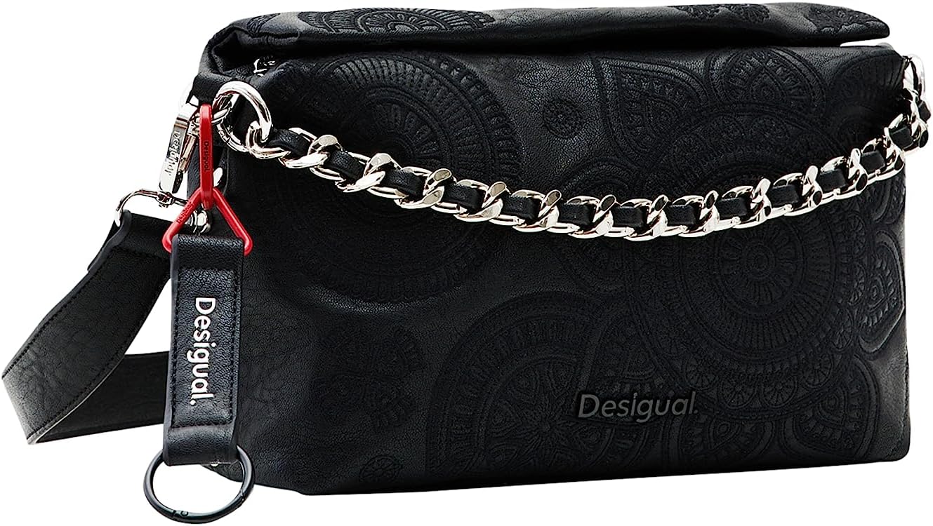 Desigual Midsize Embroidered Bag