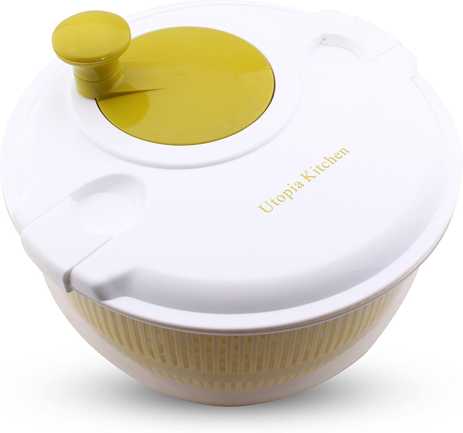Utopia Kitchen Salad Spinner - Salad Tosser and Mixer - 5.5 Quart