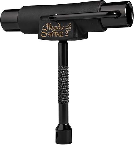 Heady Shake Herramienta de patín de trinquete compacta de alta calidad, llave en T portátil de estilo profesional para patinetas, tablas largas,