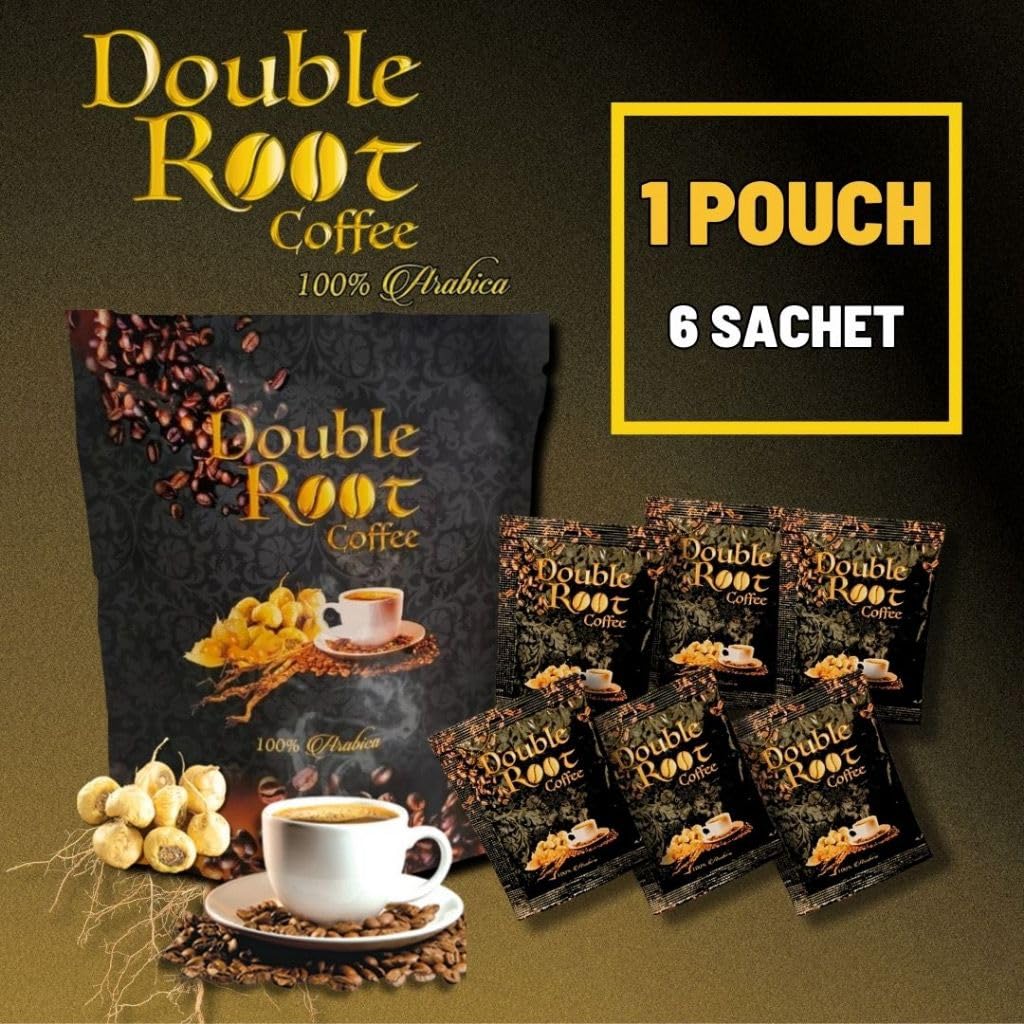 10 Paczki Super Life Double Root Coffee Arabika Kawa