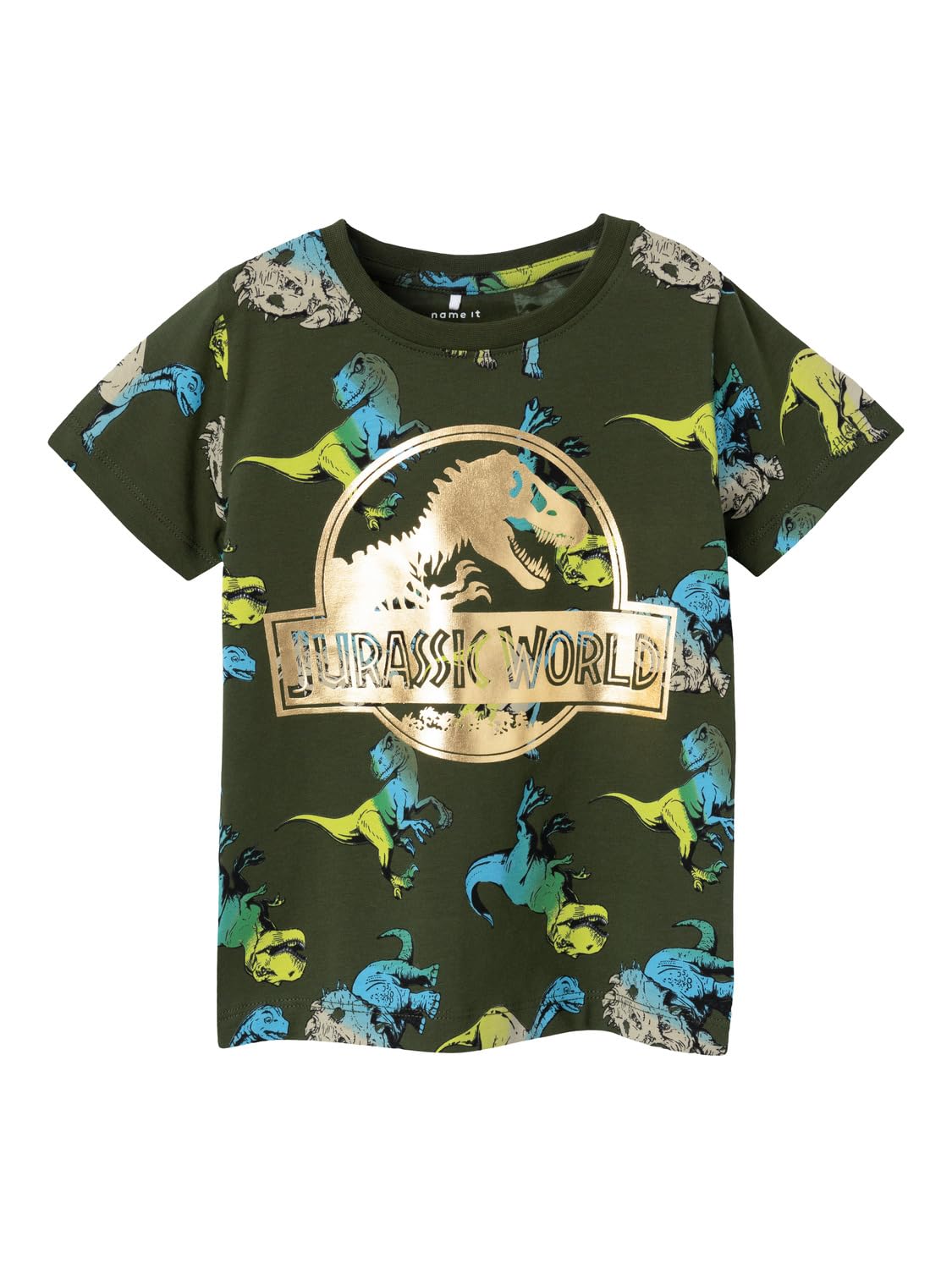 Nmmjulle Jurassic Ss Top Vde Tişört Erkek çocuk