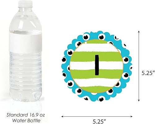 Miniatura 2 de Monster Bash - Decoración para silla alta de primer cumpleaños con texto en inglés "I Am One"