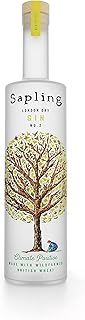 Sapling Climate Positive Gin 70cl - Premium Gin | Britsh Small Batch Gin Production | Made from Organic Wheat | Refreshingly Zesty, Hints of Rosemary (Standard)