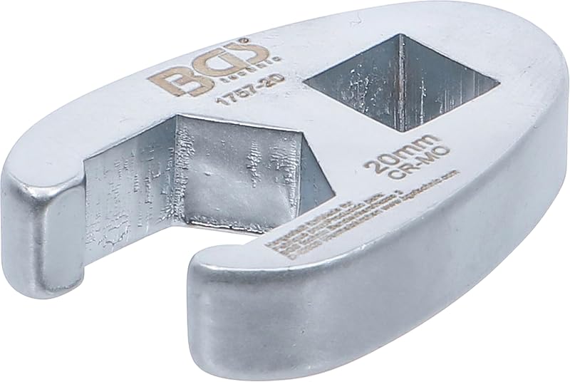 Chave de Boca Crowfoot 20 mm com Encaixe de 12,5 mm (1/2 pol.) BGS 1757-20