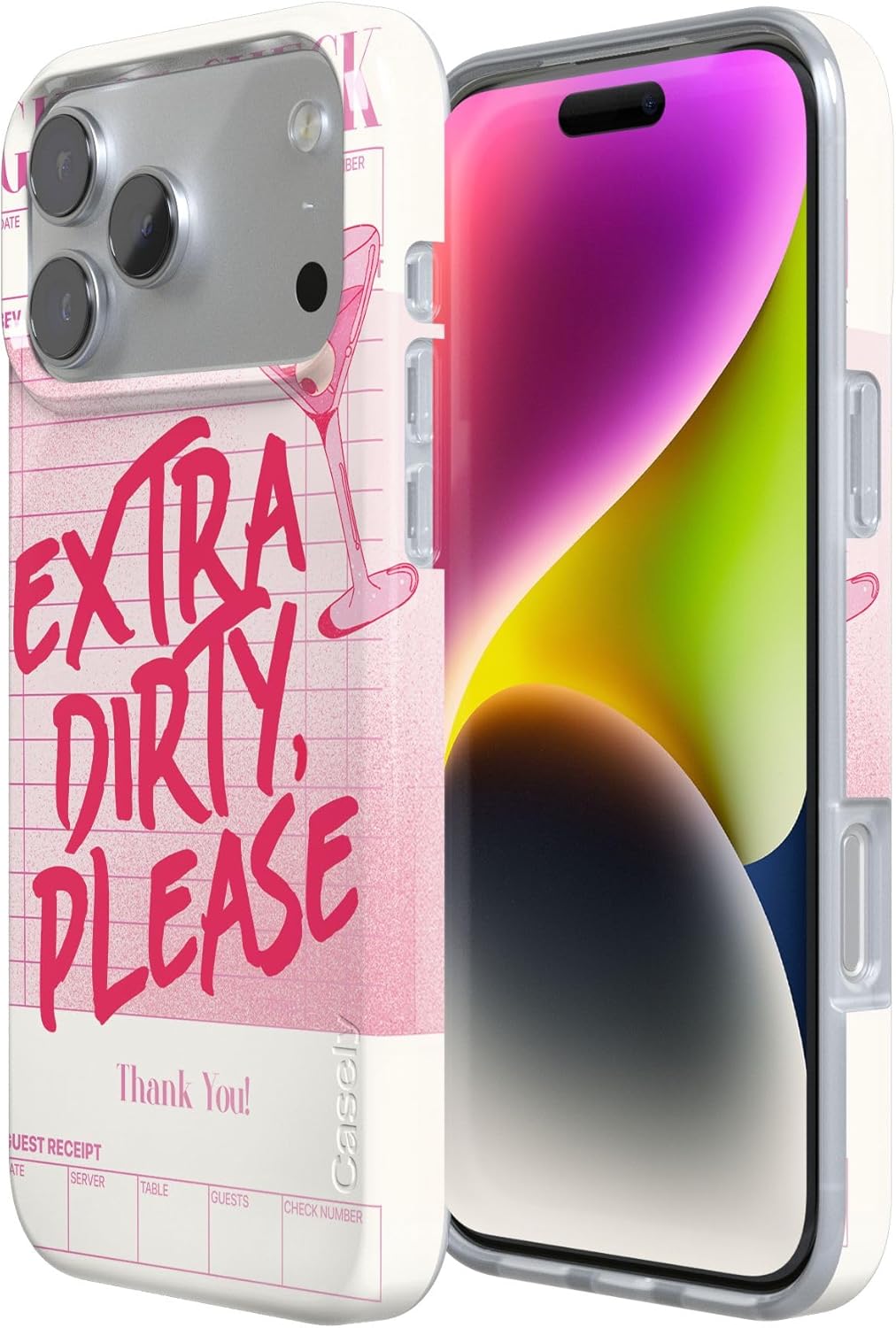 Casely iPhone 17 Pro Max Case | Extra Dirty Please | Fun on Weekdays | Compatible with MagSafe | Classic Ultra Thin Design