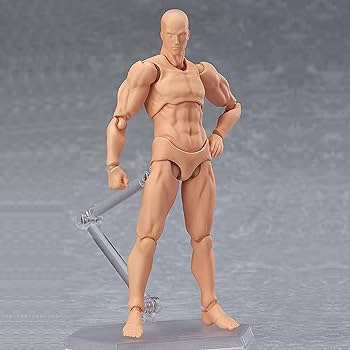 Amazon.co.jp: AAGWW 2PCS 人形 筋肉フィギュア スケッチ