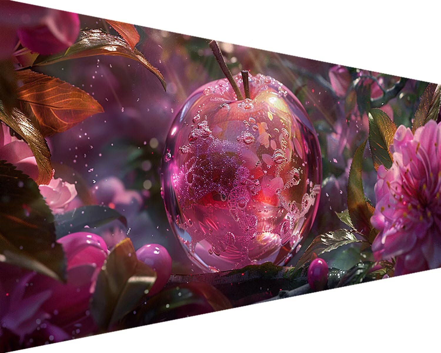 Pintura de flores a número para crear un ambiente relajante y decorar las paredes de tu salón
