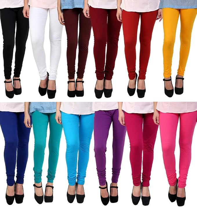 Anekaant Cotton Lycra Women's Churidar 