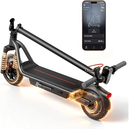 Electric Scooter | 28Miles Long Range | Up to 20MPH | 550W Motor
