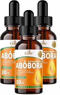 Kit Com 03 - Óleo de Semente de Abóbora 30ml Celliv