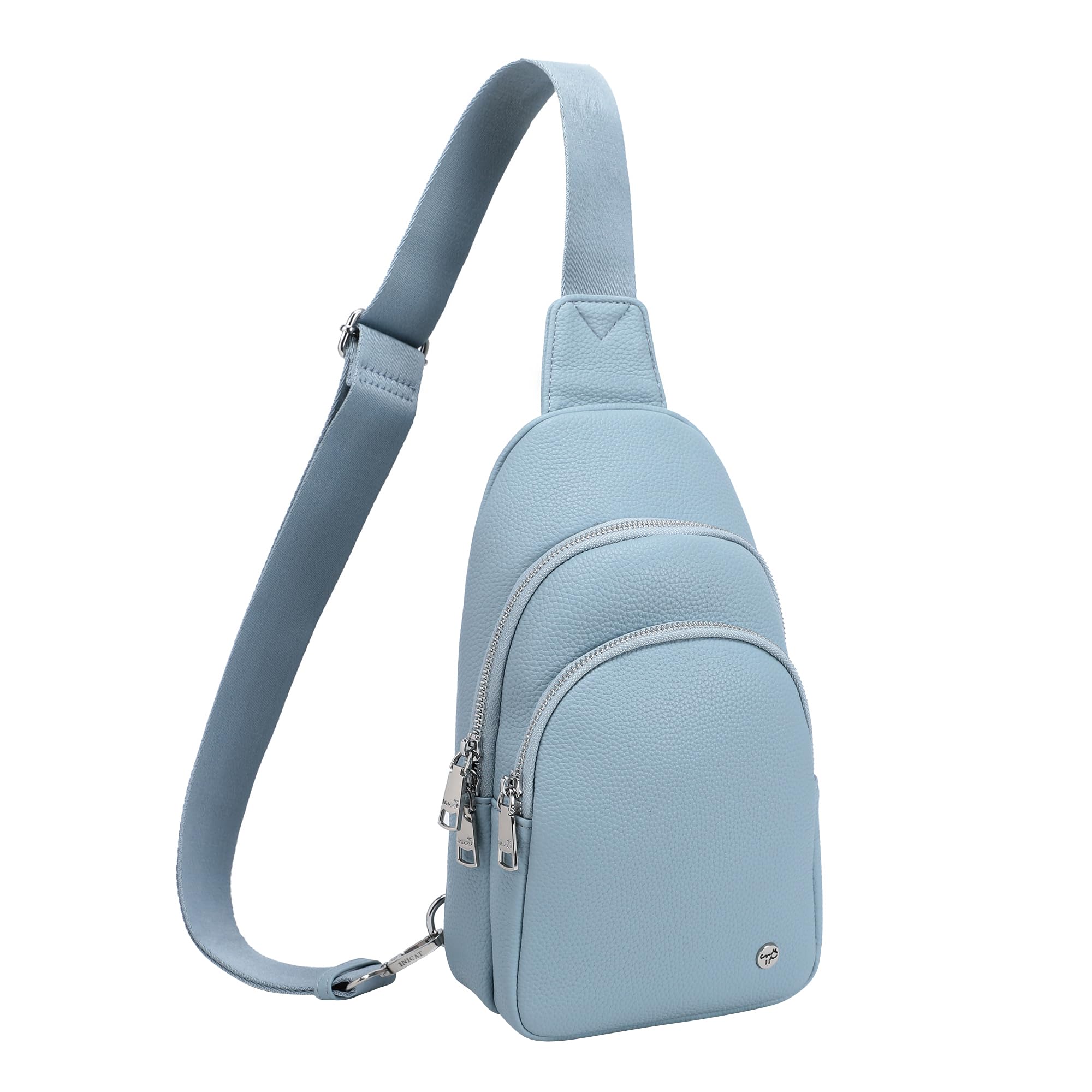 INICAT Crossbody Sling Bags Fanny Packs Purses Chest Bag for Women