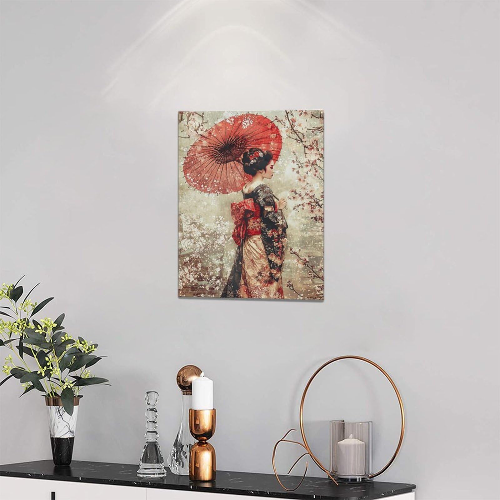 Amazon.com: Fleruku Vintage Japanese Wall Art Japanese Geisha Wall