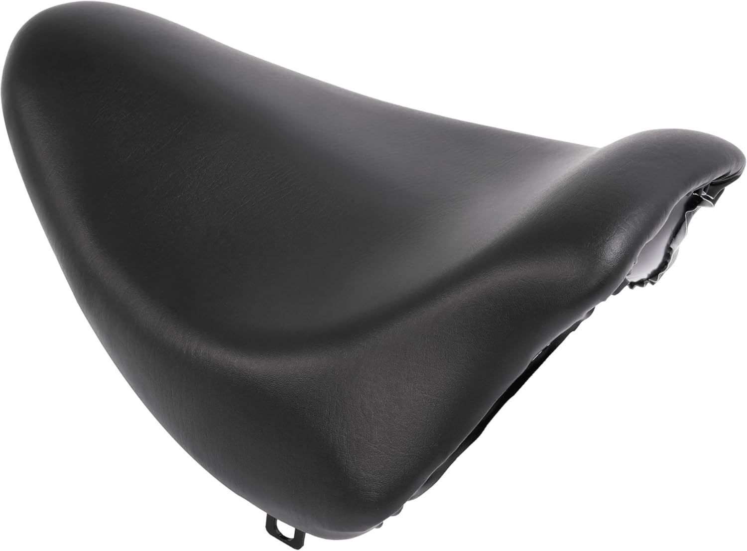 Solo Seat Compatible with 2000-2007 Harley Davidson Softail Fat Boy FXST FLST FLSTF Plastic Rider Driver Seat Black