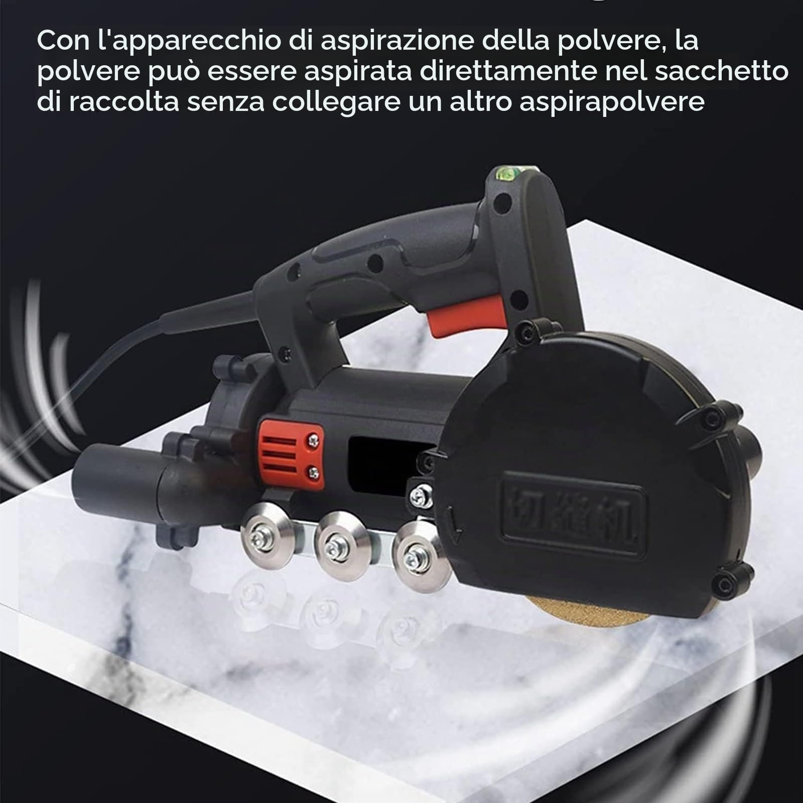QUTBAG Macchina elettrica Pulizia delle giunzioni Taglio delle Piastrelle Ceramica, taglierina elettrica per fughe Piastrelle 11000 Giri/min, Strumento rimozione delle giunzioni delle Piastrelle
