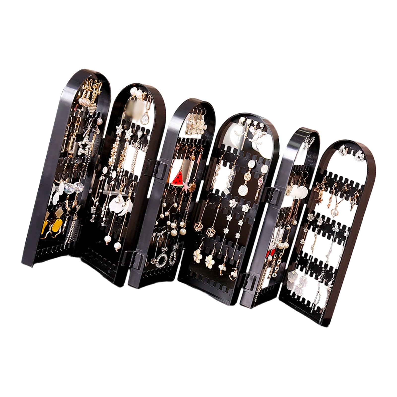 EXQIOUR Clear Earring Display Rack Delicate Earring Organizers for Elegant Showcase in Shops and Home Decors Home Jewelry Display