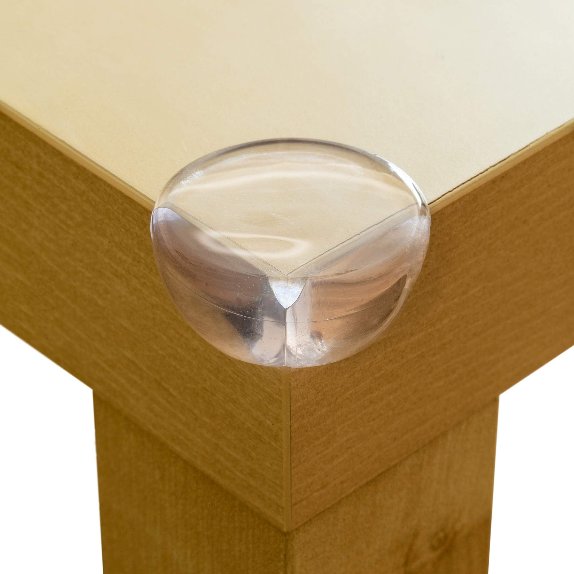 AYCORN Best Safety Corner Protectors for Kids (20 Pack), Premium Quality Clear Soft and Large Table Edge Bumper Guards for Child and Baby Proofing. Installs in Seconds with Extra Strong Adhesive