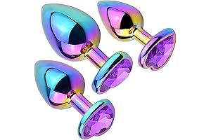 Anal Plugs Heart Shape Jewelry Butt Plug