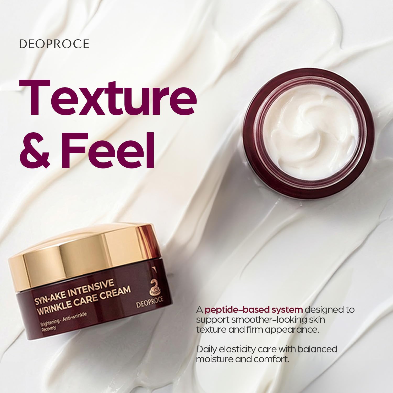 Amazon.com: Deoproce SYN-AKE Intensive Wrinkle Care Cream 100g