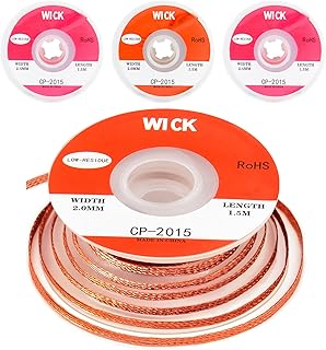 4-Pack Desoldering Wick Solder Wick Braid wit...,