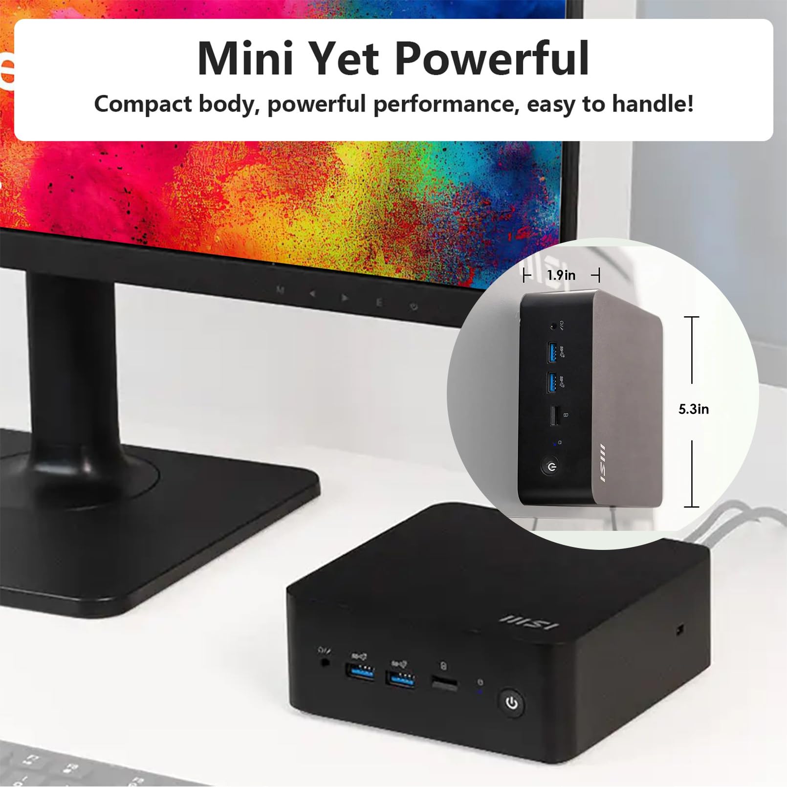 Amazon.co.jp: msi Cubi NUC Business MFF デスクトップ、Intel Core
