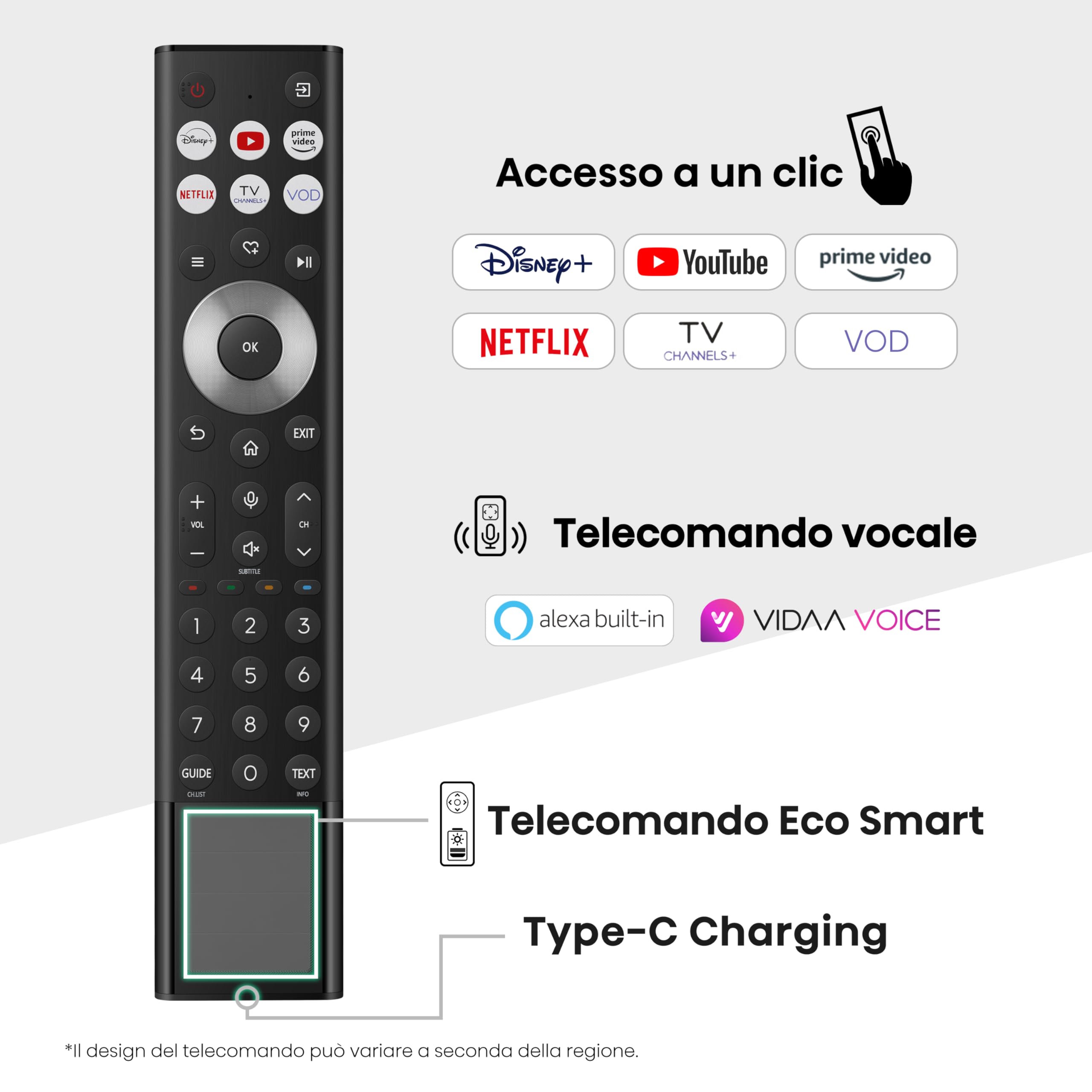 Hisense TV 100" Mini-LED 165Hz 4K 2025 100U7Q PRO, Smart TV VIDAA U9 con 1000+APP, Dolby Vision IQ, HDR 10+ Adaptive, 165Hz Game Mode Ultra, Dolby Atmos 2.1.2 con Subwoofer, Alexa Built-in