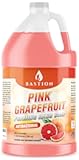 Bastion Pink Grapefruit Foaming Antibacterial Hand Soap Refill 1 Gallon (128 oz) Refreshing Pink Grapefruit Scent Bulk Hand Soap-Made In The USA.