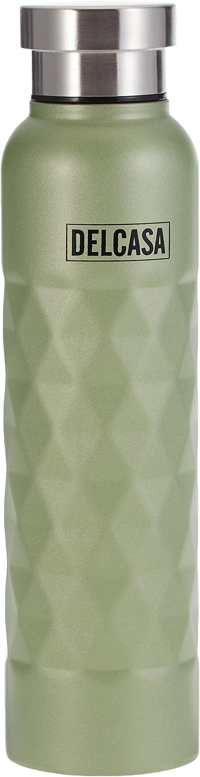 Delcasa Delcasa Dc1587 1000ml Stainless Steel Water Bottle - Double Wall Stainless Steel Water Bottle - Hot & Cold Leak-Resistant Sports Drink Bottle -Assorted Colors