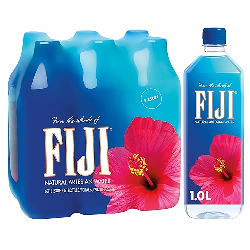 FIJI - Agua Artesiana natural botella de 338 onzas líquidas paquete de 6