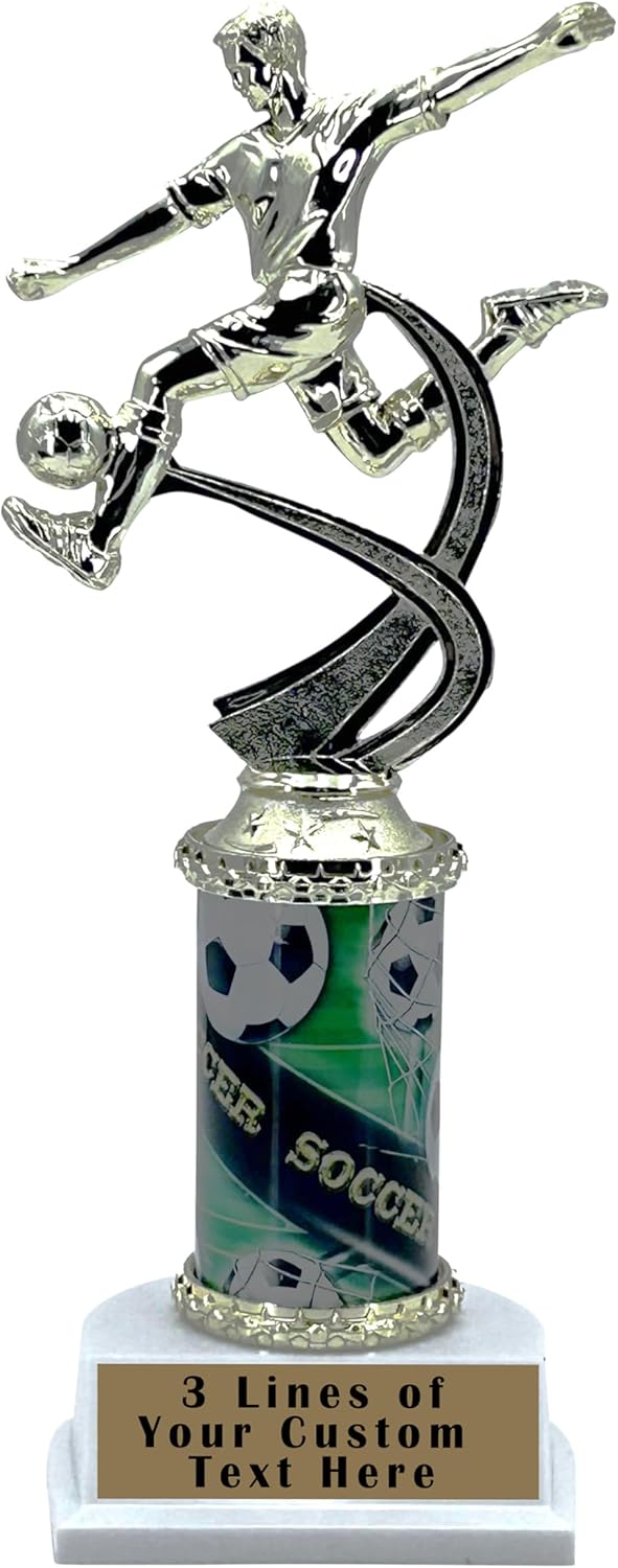 Express Medals Various ATR3 Full Color Round Column Sport Award Trophies Single and Pack of 12 Custom Engraved Options