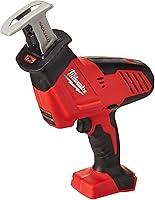 Milwaukee 2625-20 M18 Hackzall Cordless Reciprocating Saw - 18V Bare Tool for One-Handed Tight Space Cutting
