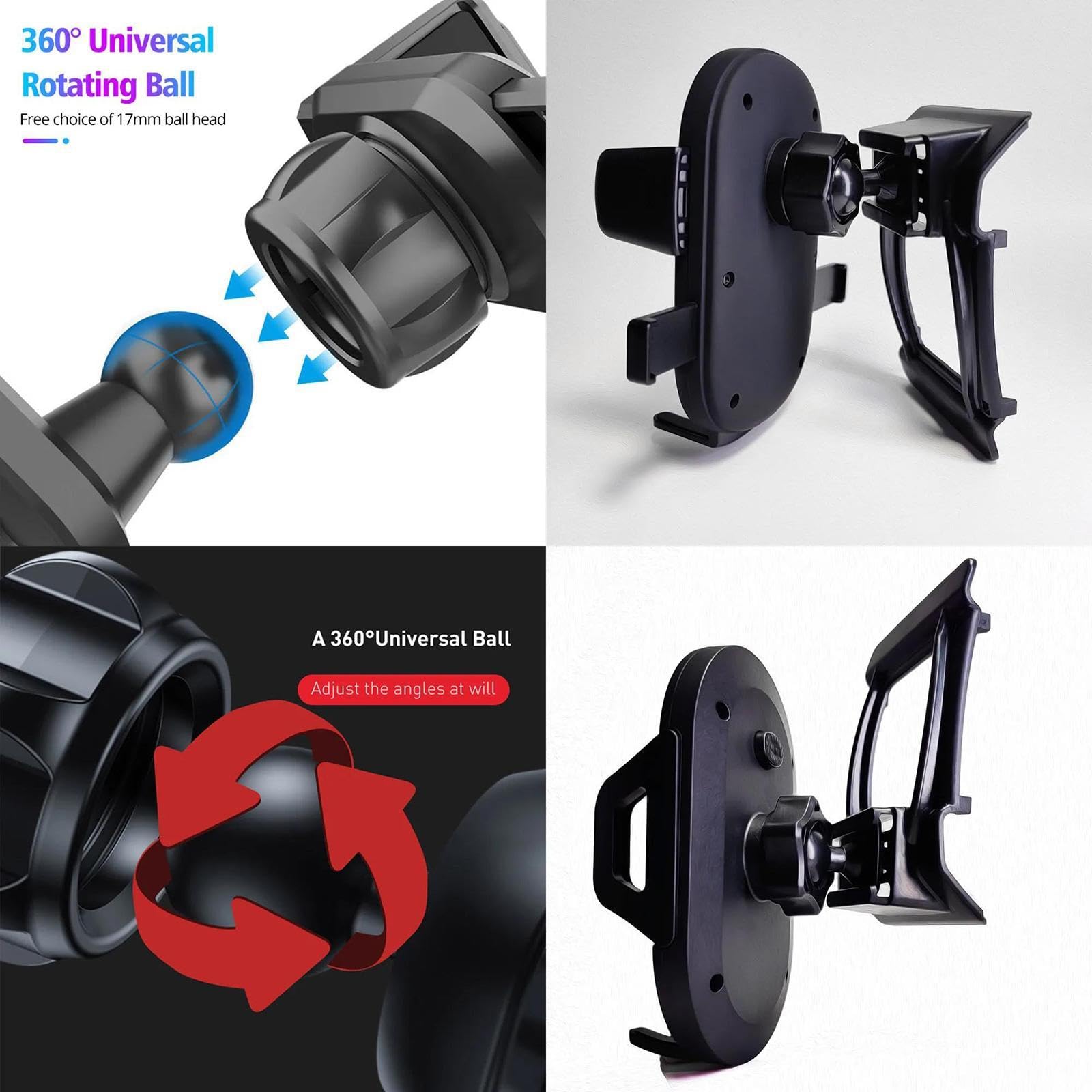 Soporte Móvil Coche para VW Sharan 2012-2019, Soporte para teléfono de Coche Soportes para teléfono móvil Base Fija Especial para Coche