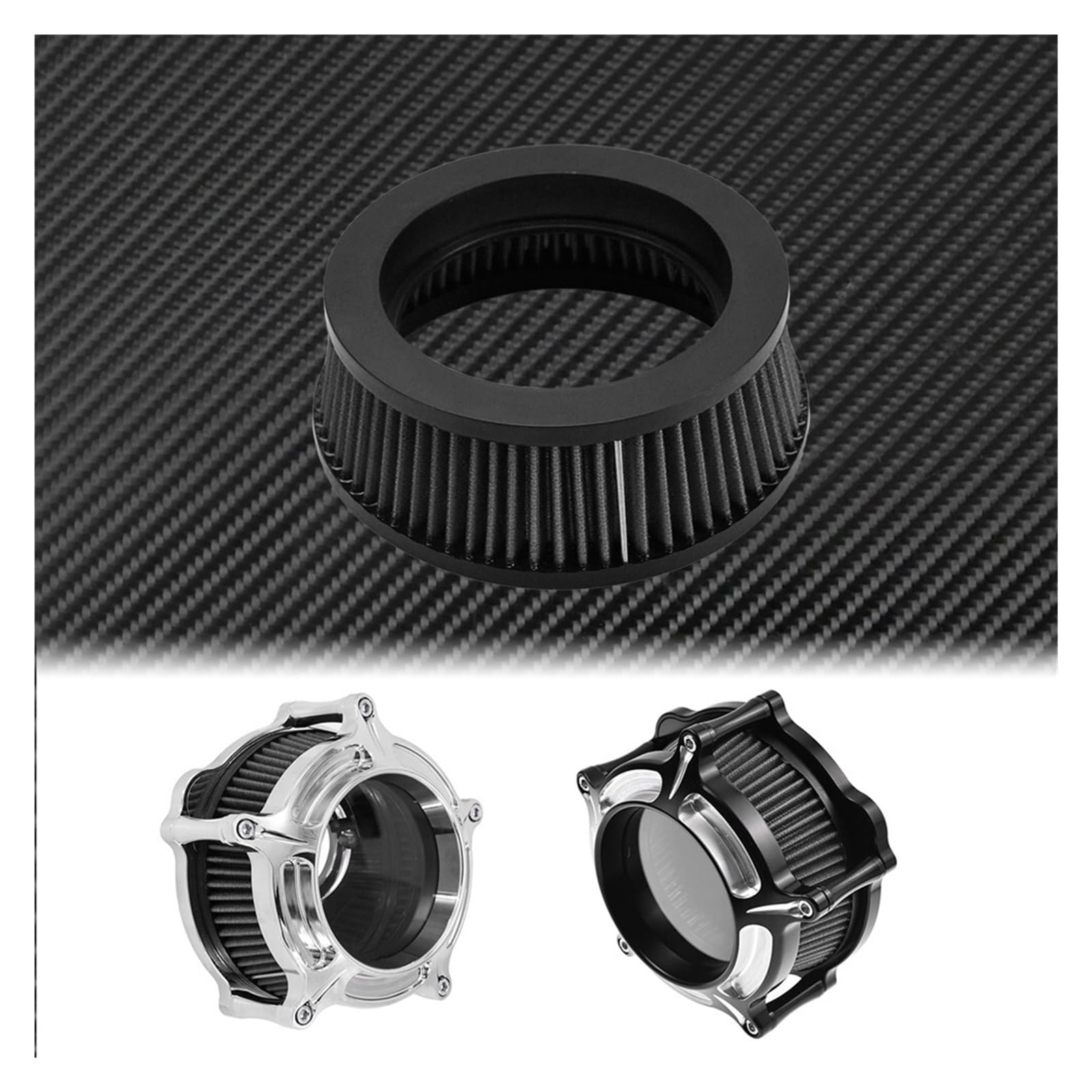 Filtro Aire Motocicleta Limpiador De Filtro De Aire para Motocicleta Elemento Interno De Repuesto Gris Rojo Azul para Har&Ley Touring Dyna Softail Sportster 883 1200