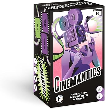 FITZ Cinemantics Adult Party Game - Turn Any Movie into a Game with Hilarious Cards and Fast Gameplay - Rated R Version for Ages 17+, 2+ Players, 30 min Playtime