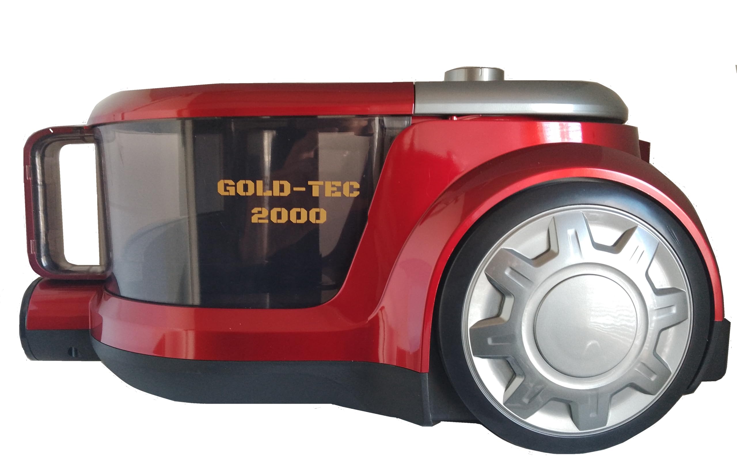 GOLD-TEC 2000W BAGLESS CYLINDER VACUUM CLEANER RED