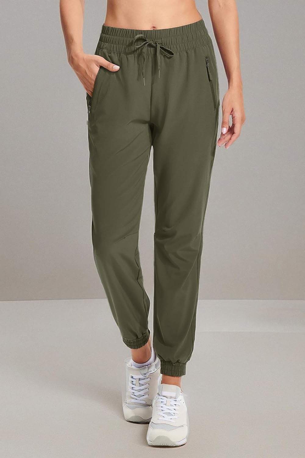 MAGCOMSEN Women's Hiking Pants Lightweight Quick Dry Athletic Running Joggers with Pockets Outdoor Travel Sweatpants - Image 8