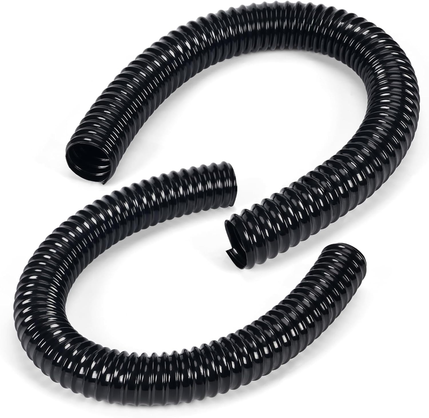 Flexible 19.7" x 1.25" Vacuum Hose Attachment Compatible with Rug Doctor Mighty Pro X3, Mighty Pro C2, Wide Track, Quick Dry Models, Commercial Carpet Cleaner Machine Hose Replacement Parts