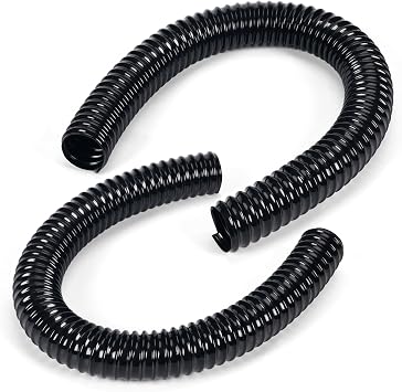 Flexible 19.7" x 1.25" Vacuum Hose Attachment Compatible with Rug Doctor Mighty Pro X3, Mighty Pro C2, Wide Track, Quick Dry Models, Commercial Carpet Cleaner Machine Hose Replacement Parts 2Pcs