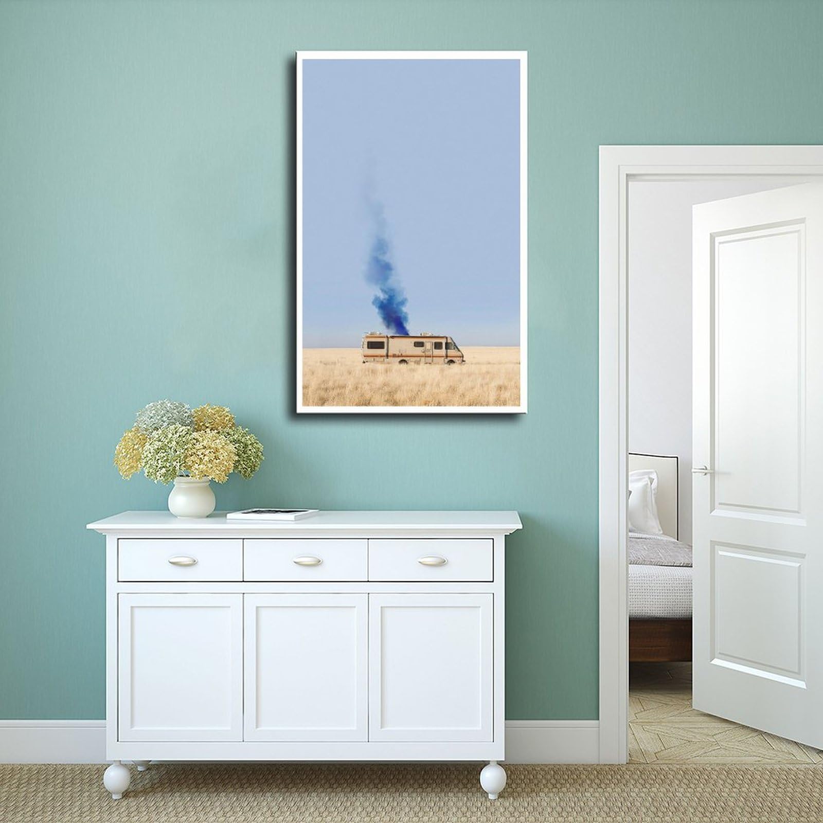 Poster Su Tela Breaking Bad Stile Vintage, Decorazione Da Parete Per Soggiorno E Camera, 30x45 Cm, Senza Cornice