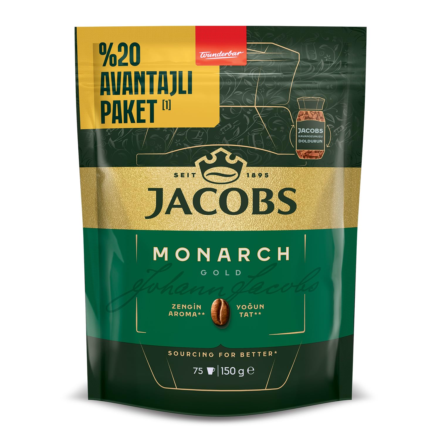JACOBS Monarch Gold 150 g