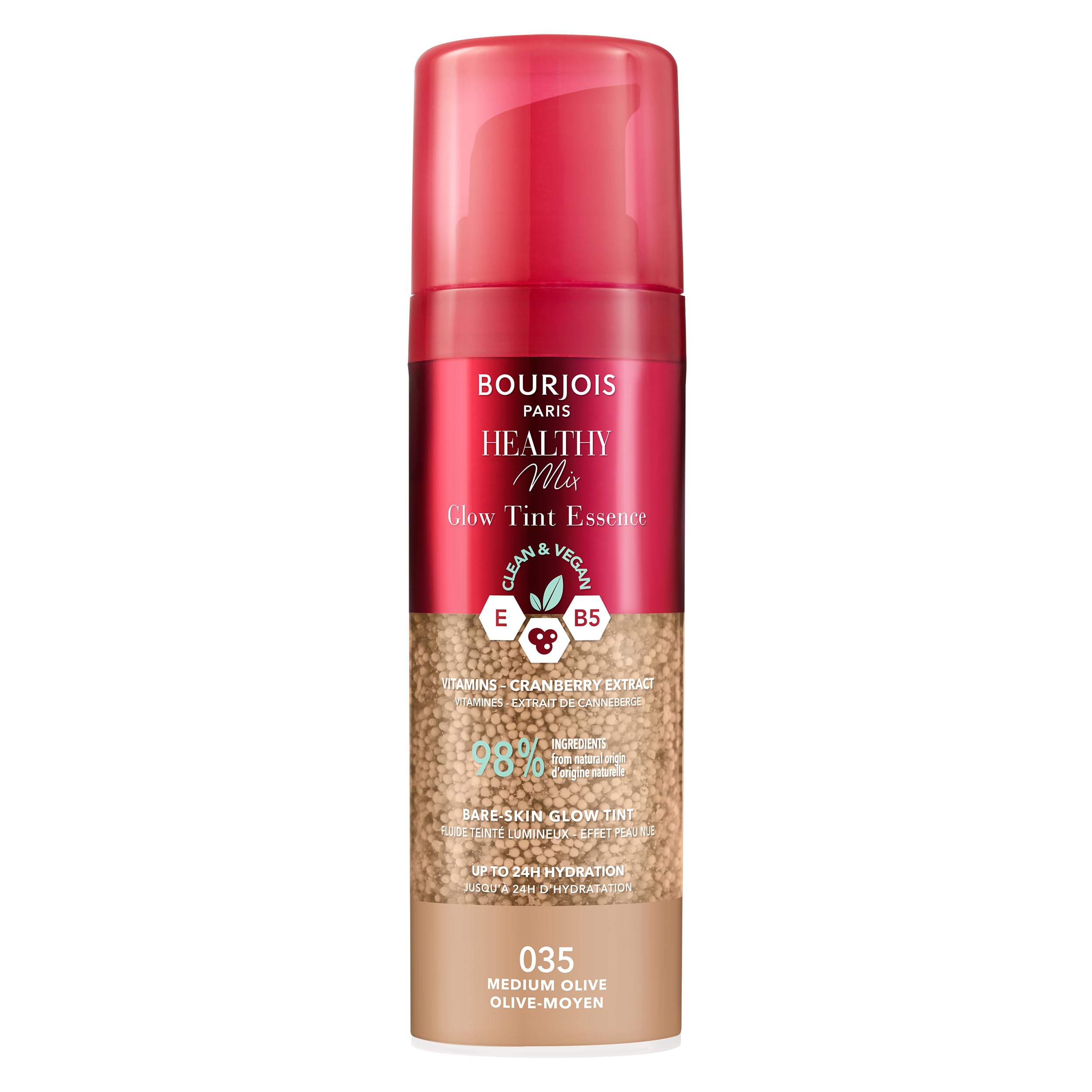 Bourjois Healthy Mix Essence Foundation Shade 040 Medium Olive 30ml