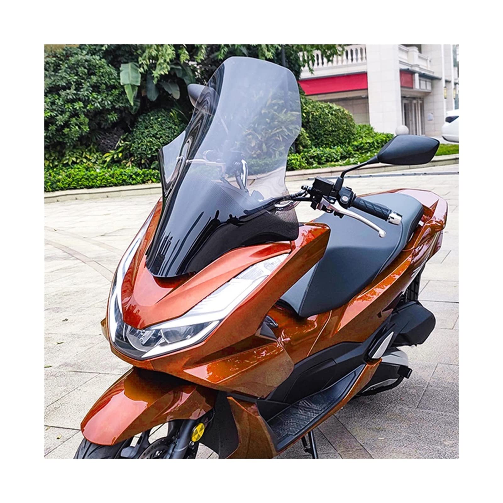 Deflectores de Viento Parabrisas De Motocicleta, Piezas De Motor, Deflector De Viento Apto para para Pcx160 2022, Parabrisas De Carenado De Motocicleta Vidrio Deflector