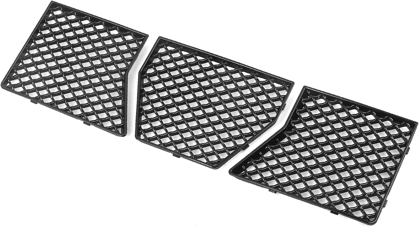 Front Bumper Grille Mesh Grill Kit For BMW G87 M2 2023-2025 2024 Black