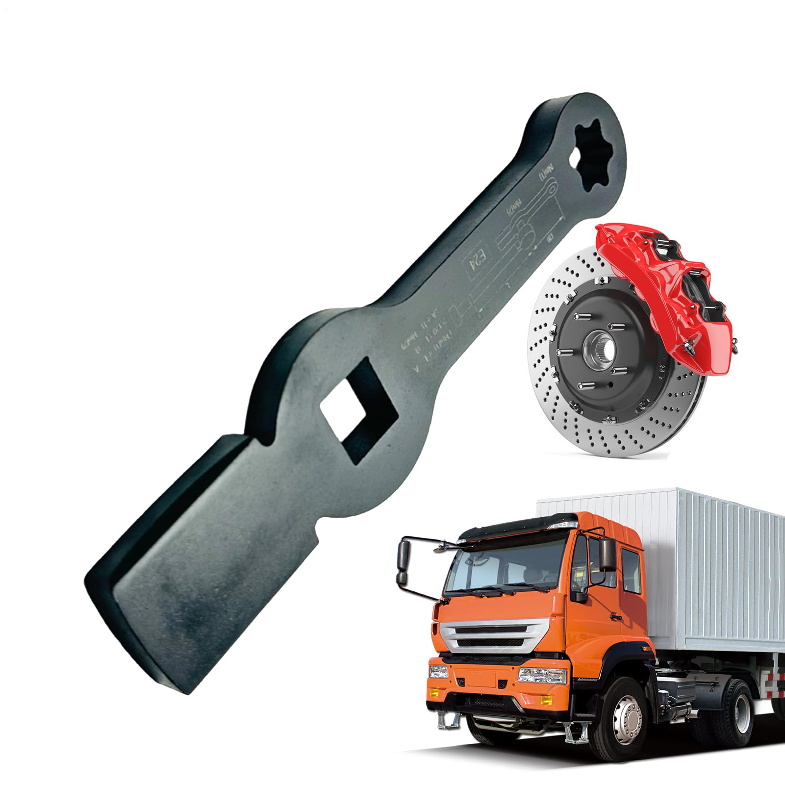 Clé à disques de frein de camion outil universel résistant inoxydable