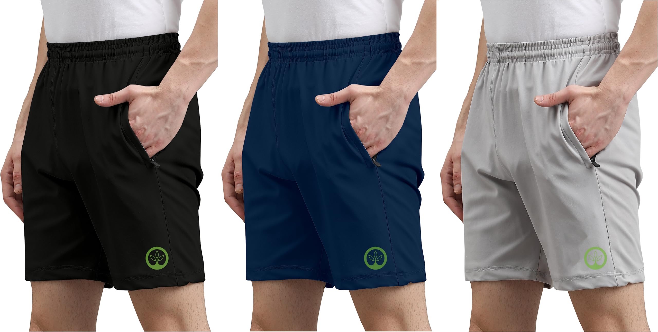 shine n show Unisex Lycra Blend Regular Fit Shorts for Gym, Running, Cycling, Swimming, Basketball, Cricket, Yoga, Football, Tennis, Badminton & More-picture-31