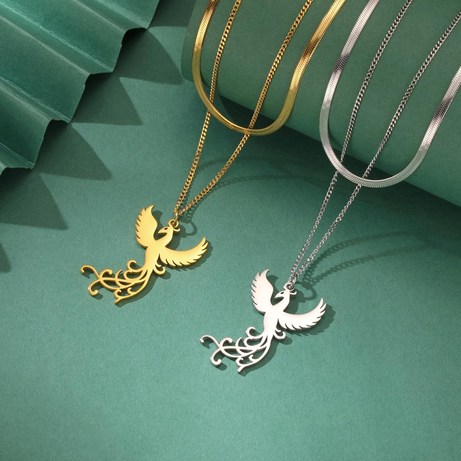 Phoenix Necklace for Women Rising Phoenix Necklace Nirvana of Phoenix Necklace Mythological Phoenix Bird Pendant Rise from the Ashes Jewelry Inspiration Gifts