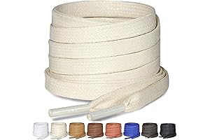 Premium Flat Waxed Cotton Sail Shoe Laces