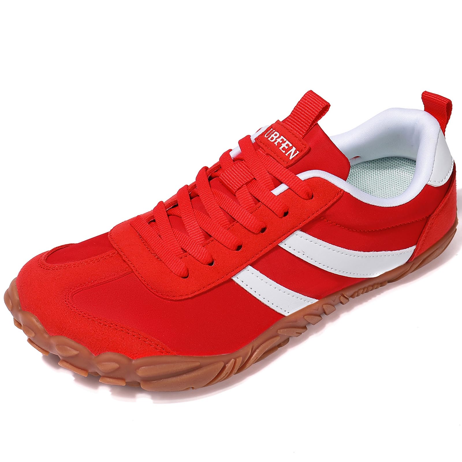 UBFEN Womens Mens Barefoot Shoes Wide Toe Box Zero Drop Minimalist Sneakers | Lightweight Flexible Fit, Comfortable, Breathable, Non-Slip, Walking, Hiking, Trail Running, Tennis, Gym, Daily Wear,Travel